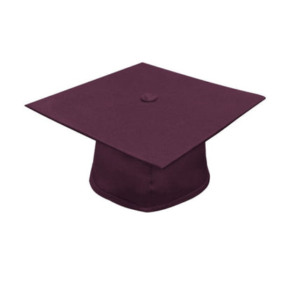 Matte Maroon Middle School Cap, Gown & Tassel