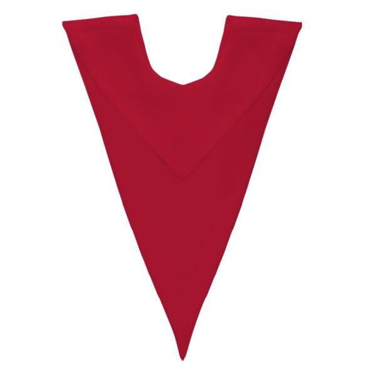 Red Graduation V Stole