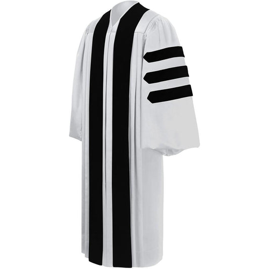 Deluxe White Clergy Robe - Canadian Gowns