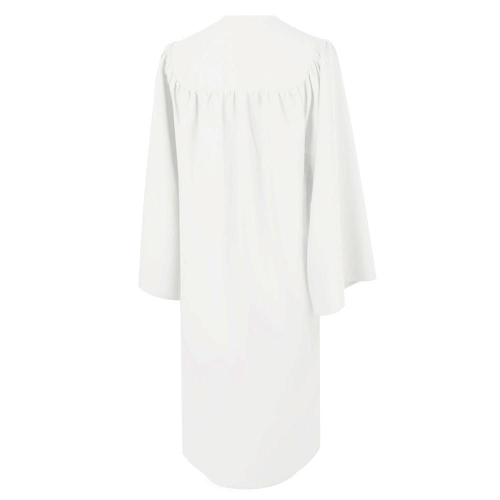 White Confirmation Robe With Dove - Canadian Gowns