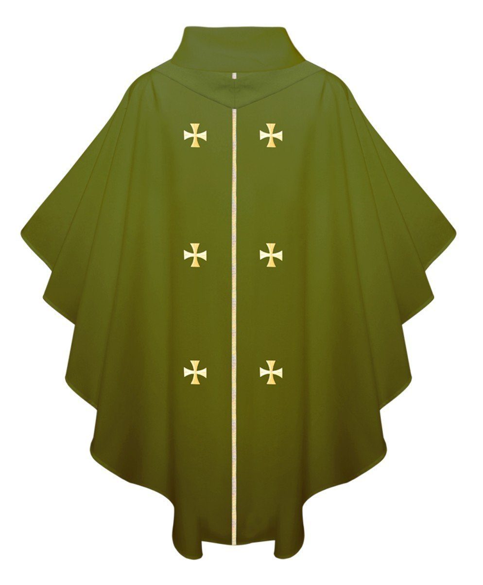 Olive Green Chasuble - Canadian Gowns